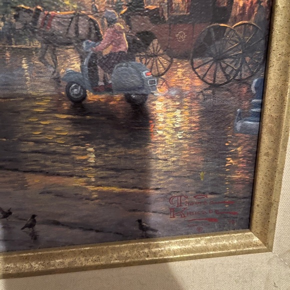 Thomas Kinkade New York 5th Avenue Gallery Proof - Picture 4 of 8